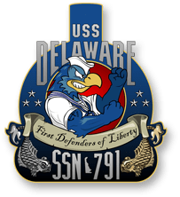 USS Delaware SSN 791 logo