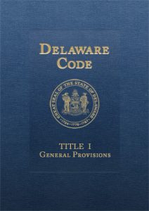 Delaware Code Book Cover